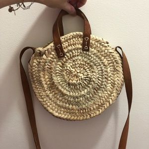 Madewell straw bag